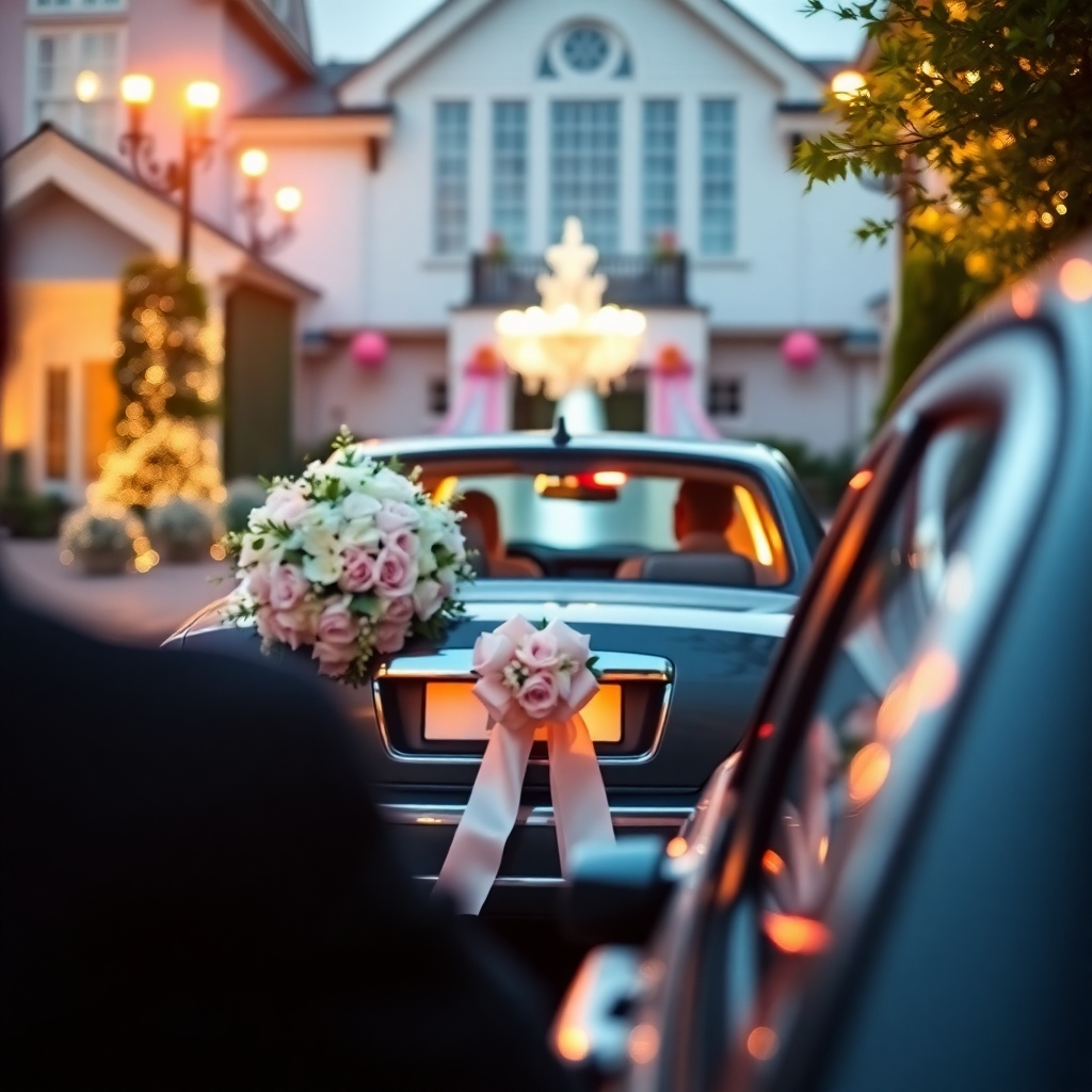 Wedding limousine
